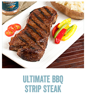 Ultimate BBQ�d Strip Steak